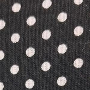 "Classic Waverly Black & White Polka Dot — 1 Yard of Timeless Cotton Whimsy"